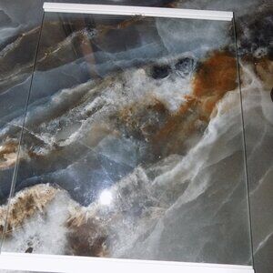 SAMSUNG LOWER FREEZER SHELF PART # DA97-20646A LOWER SHELF LEFT SIDE